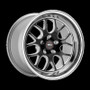 Weld S77 17x7 / 6x5.5 BP / 4.2in. BS Black Wheel 3.540 ID (Low Pad) - Non-Beadlock