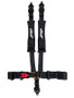 PRP 5.3x2 Harness - 5 Point Harness 3In Lap Belts 2In Shoulder Belts w/ Removable Pads
