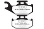 EBC 03-04 Bombardier/BRP Outlander 400 Front Right R Series Sintered Brake Pads