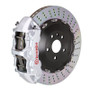 Brembo 01-04 Murcielago (L147) Front GT BBK 6 Piston Cast 405x34 2pc Rotor Drilled-Silver