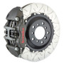 Brembo 05-13 Corvette PISTA Front Race BBK 4 Piston Cast 2pc 355x35x53a 2pc Rotor T3-Clear HA