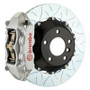 Brembo 12-14 328i Excl xDrive/MSport Brakes Rr GT BBK 4Pis Cast 345x28 2pc Rtr Slot Type3-Silver