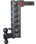 Gen-Y Mega Duty 2in Shank 15in Drop 10K Hitch w/GH-031 Dual-Ball/GH-032 Pintle Lock