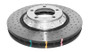 DBA 2008 Porsche Cayenne (368mm Front Rotor) Front 5000 Series Cross Drilled Rotor w/Silver Hat