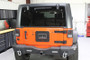 Fishbone Offroad 07-18 Jeep Wrangler JK Aluminum Tailgate Plate - Black Textured Powdercoat