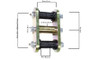 Fishbone Offroad 76-86 Jeep CJ-7 Front Greaseable Shackles