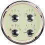 AutoMeter Gauge Quad 5in. 240 Ohm(e) to 33 Ohm(f) Elec Prestige Antique. Ivory