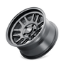 Dirty Life 9310 Canyon 17x9 / 6x139.7 BP / 0mm Offset / 106mm Hub Matte Black Wheel
