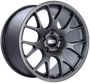 BBS CH-R 19x10 5x130 ET38 CB71.6 Satin Titanium Polished Rim Protector Wheel