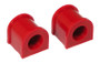 Prothane 88-91 Honda Civic/CRX Front Sway Bar Bushings - 19mm - Red