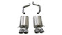 Corsa 2005-2007 Chevrolet Corvette (C6) 6.0L/6.2L Polished Sport Axle-Back Exhaust w/4.5in Tips