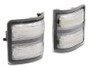 Raxiom 11-16 Ford F-250/F-350 Super Duty Axial Series LED Switchback Side Mirror Marker Lamps- Clear