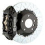 Brembo 03-08 SL55 AMG (Excl-Black Series) Rr GT BBK 4Pist Cast 380x28 2pc Rtr Slot Type3-Black