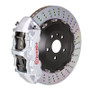 Brembo 06-13 S350 Front GT BBK 6 Piston Cast 405x34 2pc Rotor Drilled-Silver