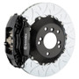 Brembo 05-08 7-Series (After 3/5 Prod) Rr GT BBK 4Pist Cast 2pc 345x28 2pc Rotor Slot Type3-Black