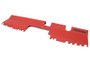PERRIN 15-21 Subaru WRX/STI Radiator Shroud (Without OEM Intake Scoop) - Red