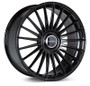 Vossen HF-8 22x10.5 / 5x112 BP / ET42 / 66.5 CB / Deep - Gloss Black Wheel