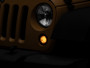Raxiom 07-18 Jeep Wrangler JK Axial Series LED Turn Signals w/ Halo (Smoked)