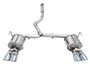 AWE Tuning 2022+ VB Subaru WRX Touring Edition Exhaust - Chrome Silver Tips