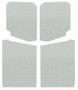 DEI 18-23 Jeep Wrangler JL 2-Door Boom Mat Headliner - 5 Piece - White