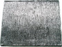 Aluminized Heat Barrier 18"x18" Adhesive