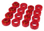 Prothane 82-00 GM 2/4wd S-Series Ext Cab Body Mount - Red