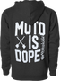 Moto Is Dope Youth Hoodie Charcoal Heather Yx