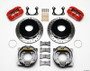 Wilwood Dynapro Low-Profile 11.00in P-Brake Kit Drill-Red Big Ford 2.36in Offset Currie