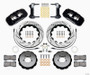Wilwood AERO6 Front Hat Kit 14.00 Drilled 1999-2012 Subaru WRX w/Lines