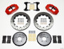 Wilwood Narrow Superlite 6R Front Hat Kit 13.06in Drill Red Nissan 370Z/Fiti G37