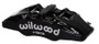 Wilwood Caliper-Forged Dynapro 6 5.25in Mount-Red-R/H 1.62/1.38in/1.38in Pistons .81in Disc