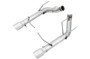 AWE Tuning S197 Mustang GT Axle-Back Exhaust - Track Edition (Chrome Silver Tips)