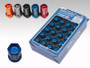 Rays Dura-Nut L42 Straight Type 14x1.50 Lug Nut Set 16 Lug 4 Lock Set - Black