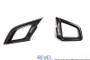 Revel GT Dry Carbon A/C Vent Covers (Left & Right) 16-18 Honda Civic - 2 Pieces