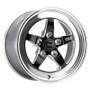 Weld S71 15x14.33 / 5x4.75 BP / 7.5in. BS Black Wheel (Low Pad) - Non-Beadlock