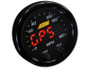 AEM X-Series 0-160 MPH Black Bezel w/ Black Face GPS Speedometer Gauge