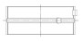 ACL 68-74 Nissan L16E/L18E 1595cc/1770cc STD Size High Perf Main Bearing Set w/.001 Oil Clearance