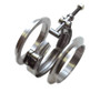 Vibrant Aluminum V-Band Flange for 3.5in OD Tubing - Male