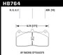 Hawk AP Racing CP7555D70 DTC-60 AP Racing Brake Pads