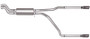 Gibson 01-05 Chevrolet Silverado 2500 HD Base 6.0L 2.5in Cat-Back Dual Split Exhaust - Stainless