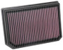 K&N 2019 Mercedes Benz A250 L4 2.0L F/I Replacement Air Filter