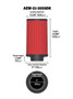 AEM 4 in x 9 in Dryflow Element Filter