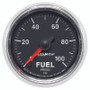 Autometer GS 0-100 PSI Full Sweep Electronic Fuel Pressure Gauge