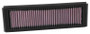 K&N 04-07 Kawasaki ZX10R Ninja Replacement Air Filter
