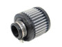 K&N 1.25in Flange ID x 3in OD x 2.5 inch H Rubber Base Crankcase Vent Filter