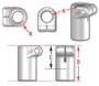 SPC Performance R RND RECVR 3/4-16