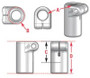 SPC Performance R RND RECVR 3/4-16