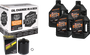 V-twin Oil Change Kit Evo Mineral Black Filter