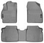 Husky Liners 10-12 Toyota Prius WeatherBeater Combo Gray Floor Liners