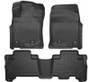 Husky Liners 2013 Toyota 4Runner WeatherBeater Black Front & 2nd Seat Floor Liners